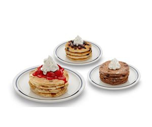 Get FREE full stack of the famous Rooty Tooty Fresh ‘N Fruity Pancakes!