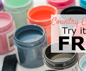 Get FREE jar of Country Chic Paint!