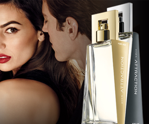 Get FREE sample of Avon Attraction for Him & Her! 