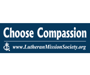 Get Free "CHOOSE COMPASSION" Bumper Sticker