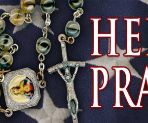 Get Free Help America Pray the Rosary Bumper Sticker