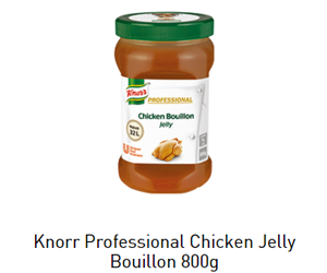 Get Free Knorr Professional Chicken Jelly Bouillon 800g