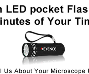 Get Free  Led Pocket Flashlight