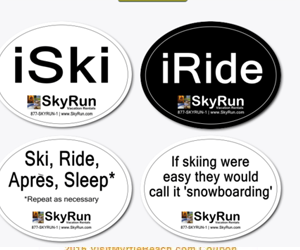 Get Free Skyrun Snow Sports Stickers