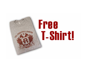 Get Free T-Shirt!