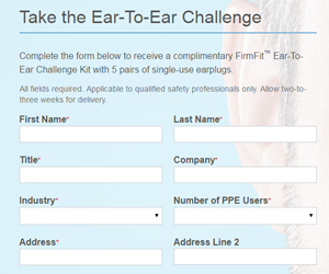 Free-Complimentary-FirmFit-Ear-To-Ear-Challenge