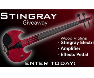 WIN-a-Mark-Wood-STINGRAY-Electric-Violin-Package!