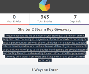 win-shelter-2-steam-key-giveaway