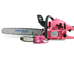 win-pink-husqvarna-450-rancher-chainsaw