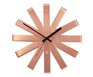 win-one-umbra-ribbon-wall-clock-in-copper