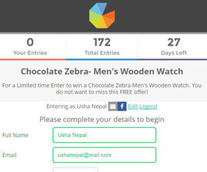 Win-Chocolate-Zebra--Men's-Wooden-Watch