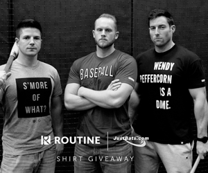 Win-a-Routine-Baseball-baseball-tee-shirt