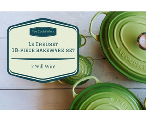 Win-1-of-2-Le-Creuset-Bakeware-Sets