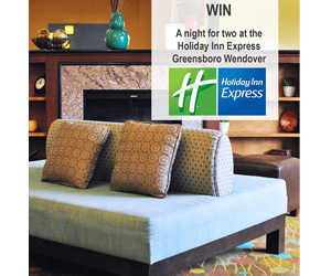 Win-a-night-for-two-at-the-holiday-Inn-Express-Greensboro-Wendover