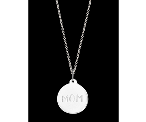 Win-Sterling-Silver-MOM-Disk-Charm-Necklace