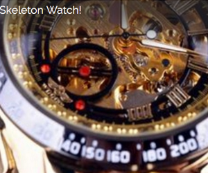 Win-a-Gold-Skeleton-Watch!