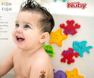 Win-the-Nuby-16-pc-Floating-Bath-Animals!